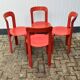 4 Stein am Rhein Chairs designer Bruno REY 1970