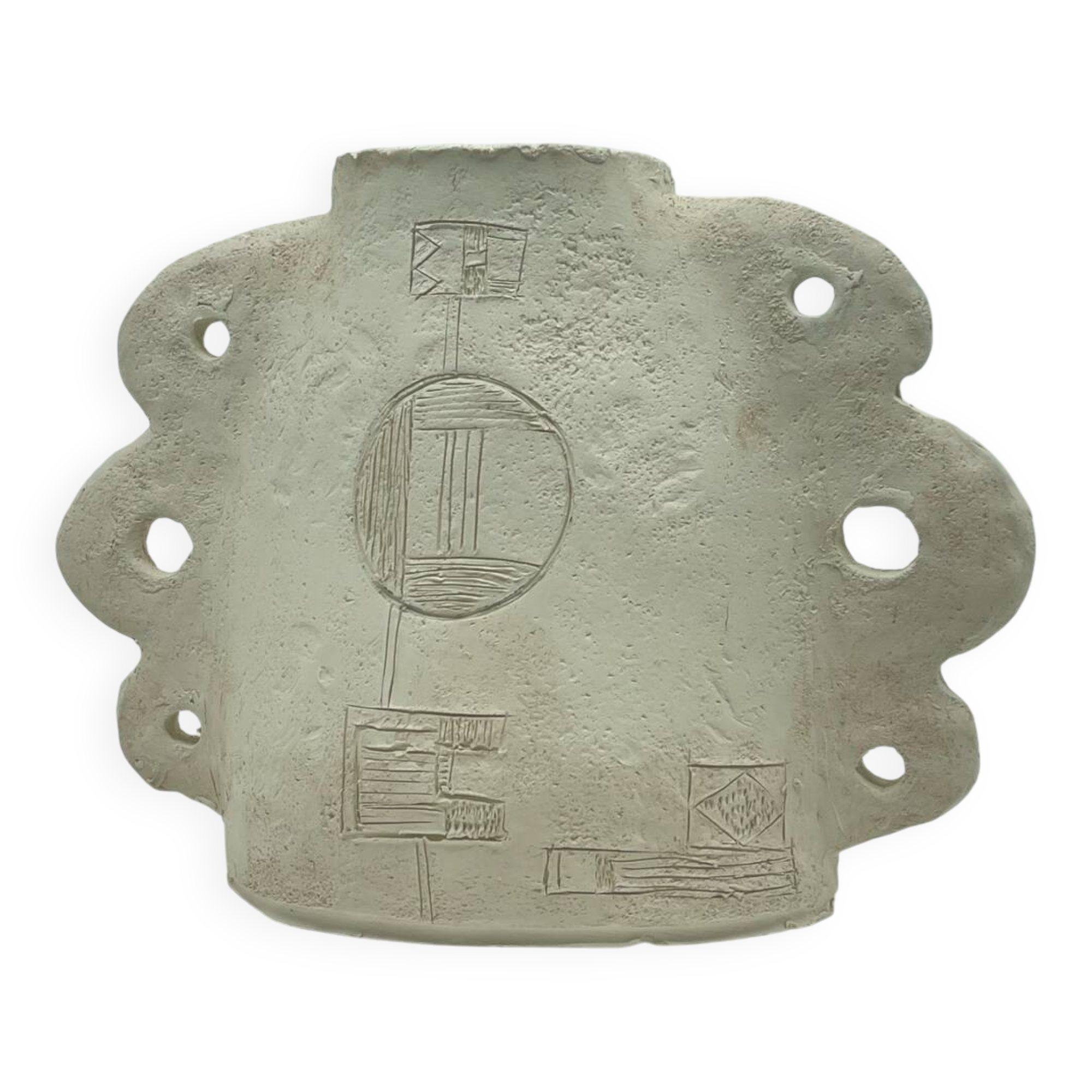 Brutalist ceramics Olisch Vallauris