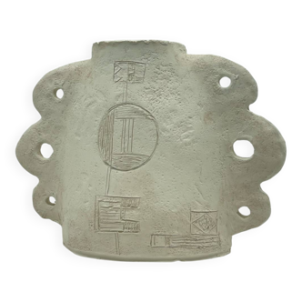 Brutalist ceramics Olisch Vallauris