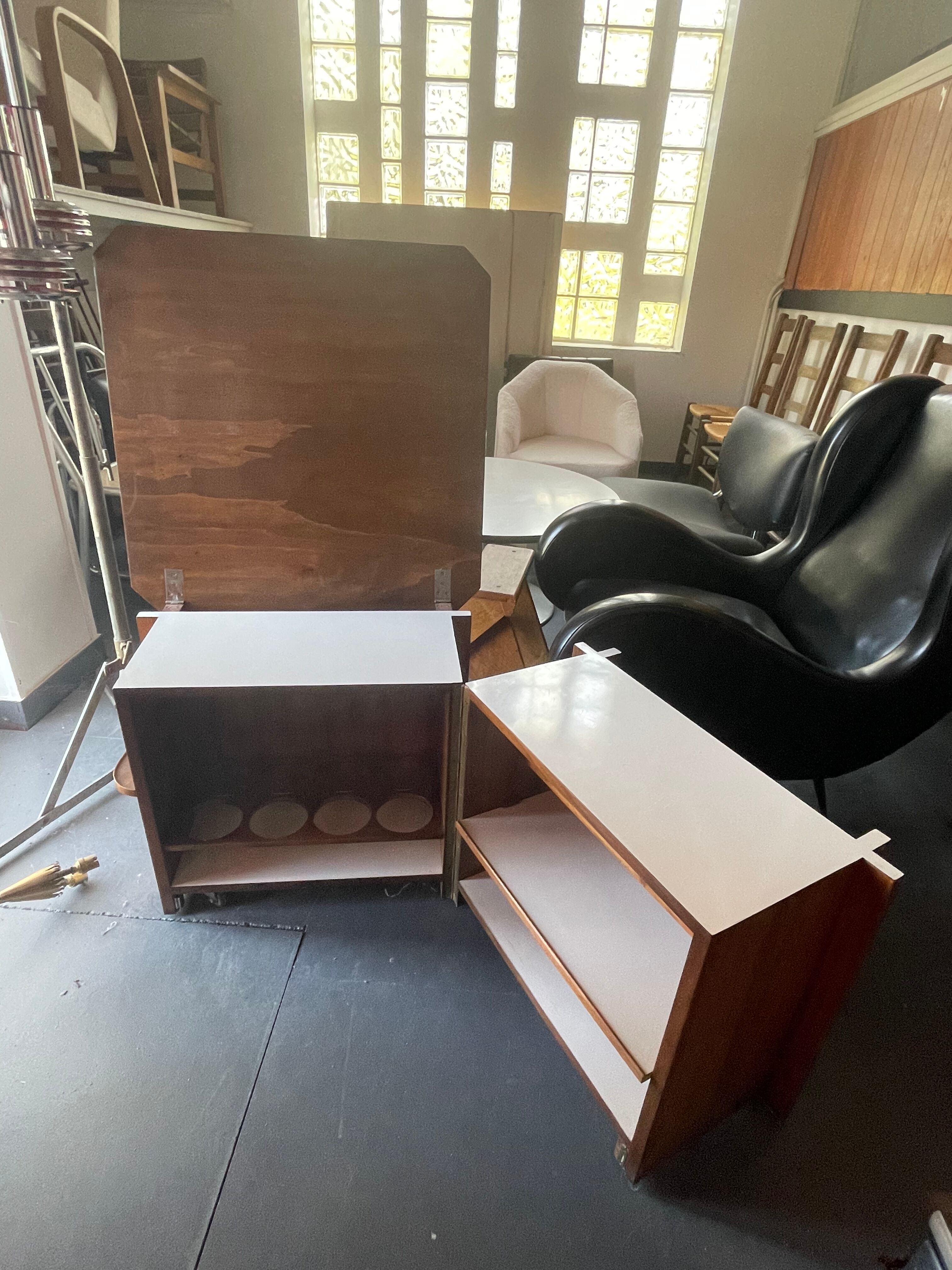 Lounge bar on rosewood roulette 1970