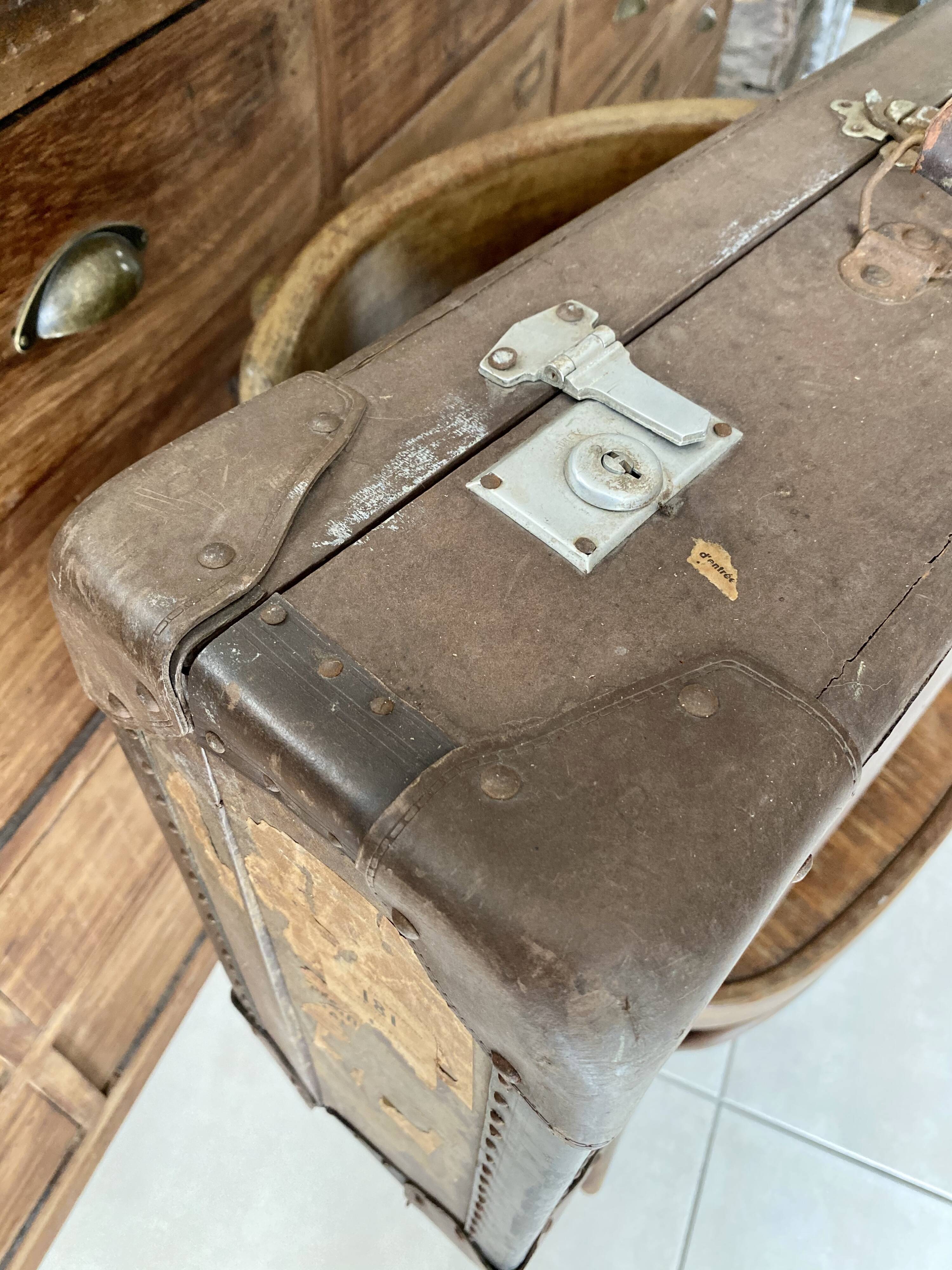 Old vintage suitcase