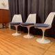 Set of three Tulip chairs, Rudi Bonzanini, Italy, 1970s