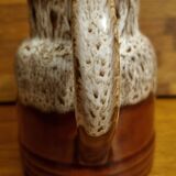 Vintage pitcher in flamed stoneware 50cl