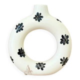 Artisanal vase Tafoukt floral