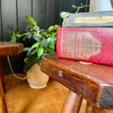 Pair of handmade tripod stools