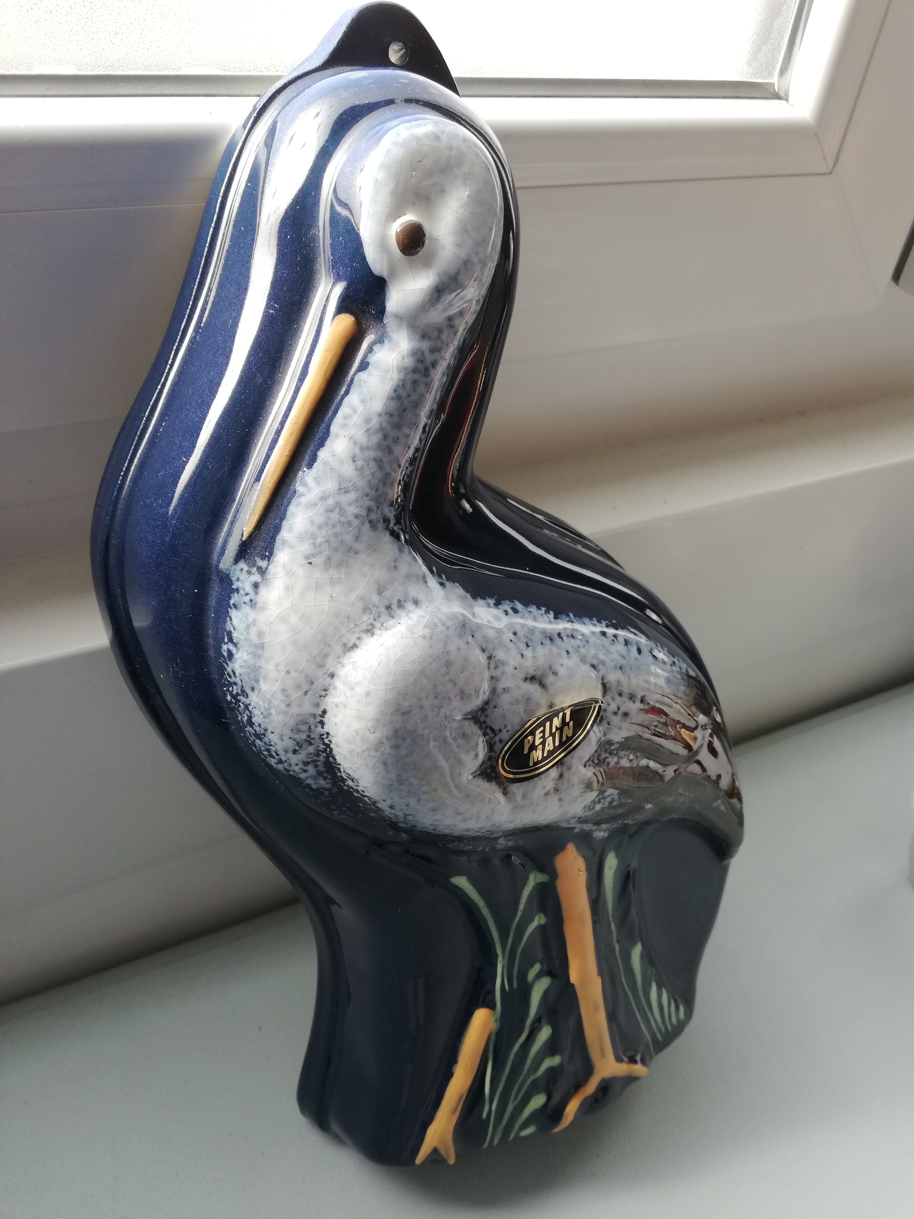 Old cake mold stork shape