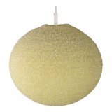 Creme sugarball pendant lamp by John & Sylvia Reid for Rotaflex