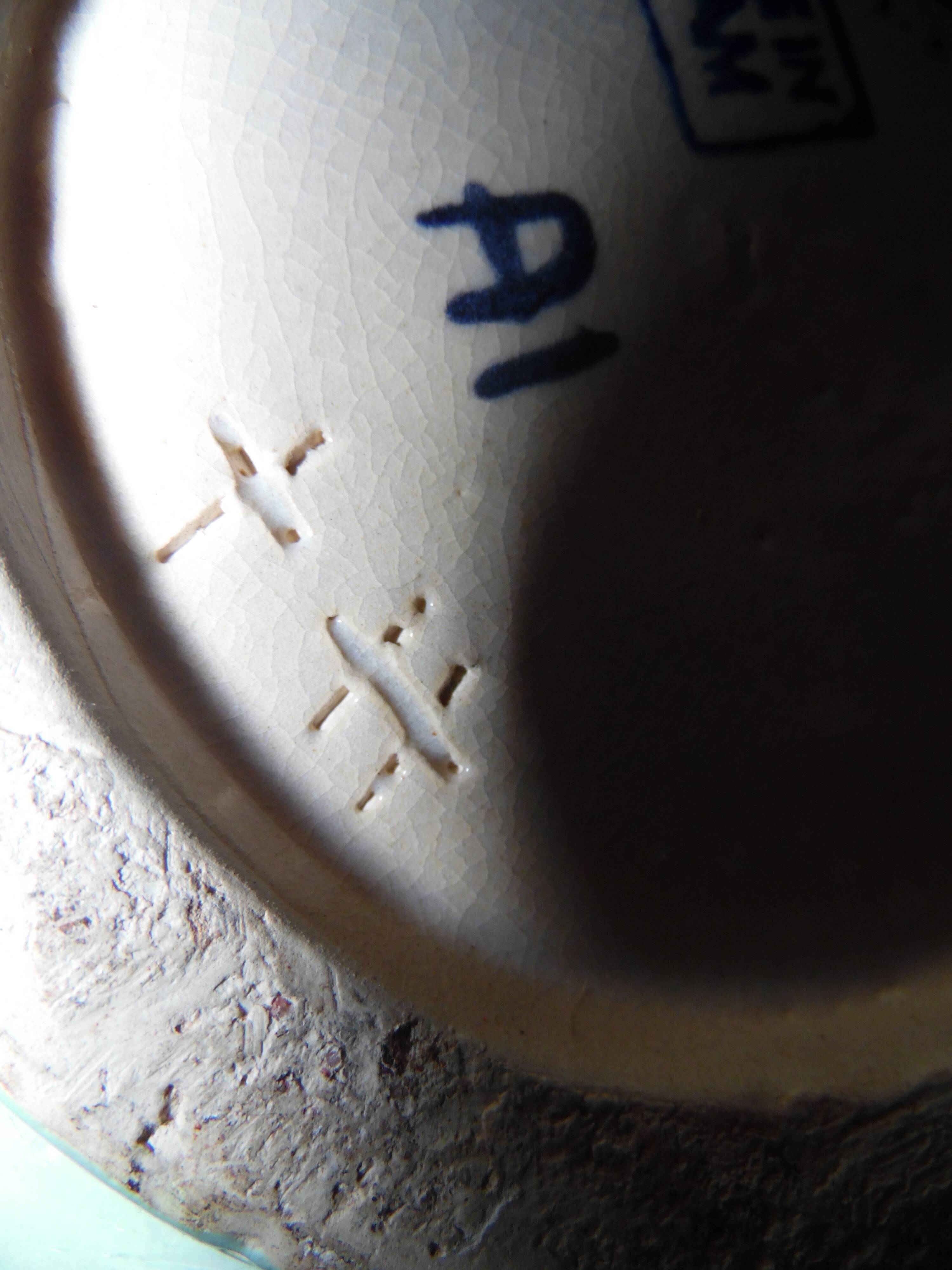 Vase en céramique signé "Saigon", 1970