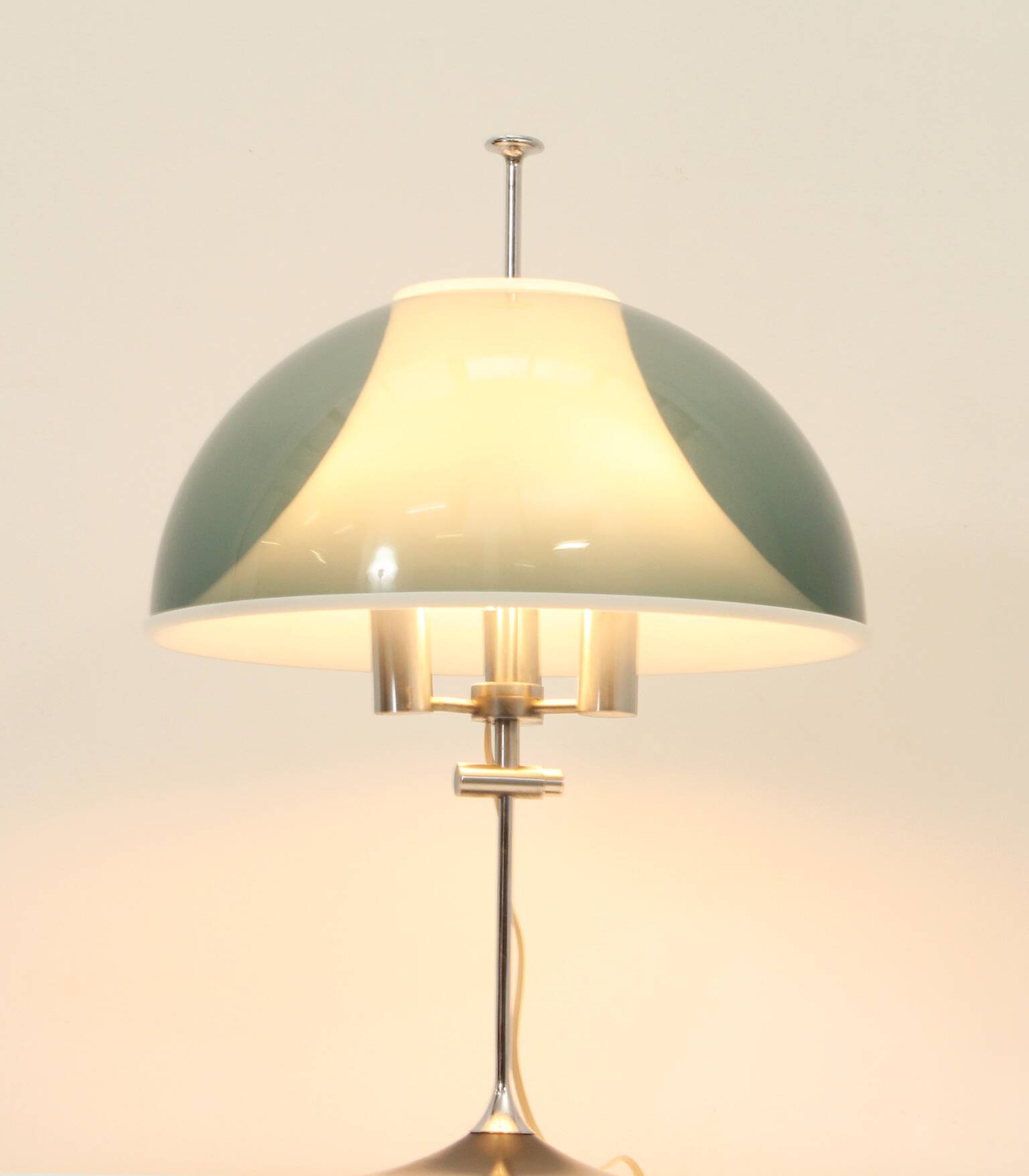 Adjustable table lamp by Elio Martinelli for Metalarte, 1962