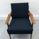 Vintage danish teak lounge chair, 1970s
