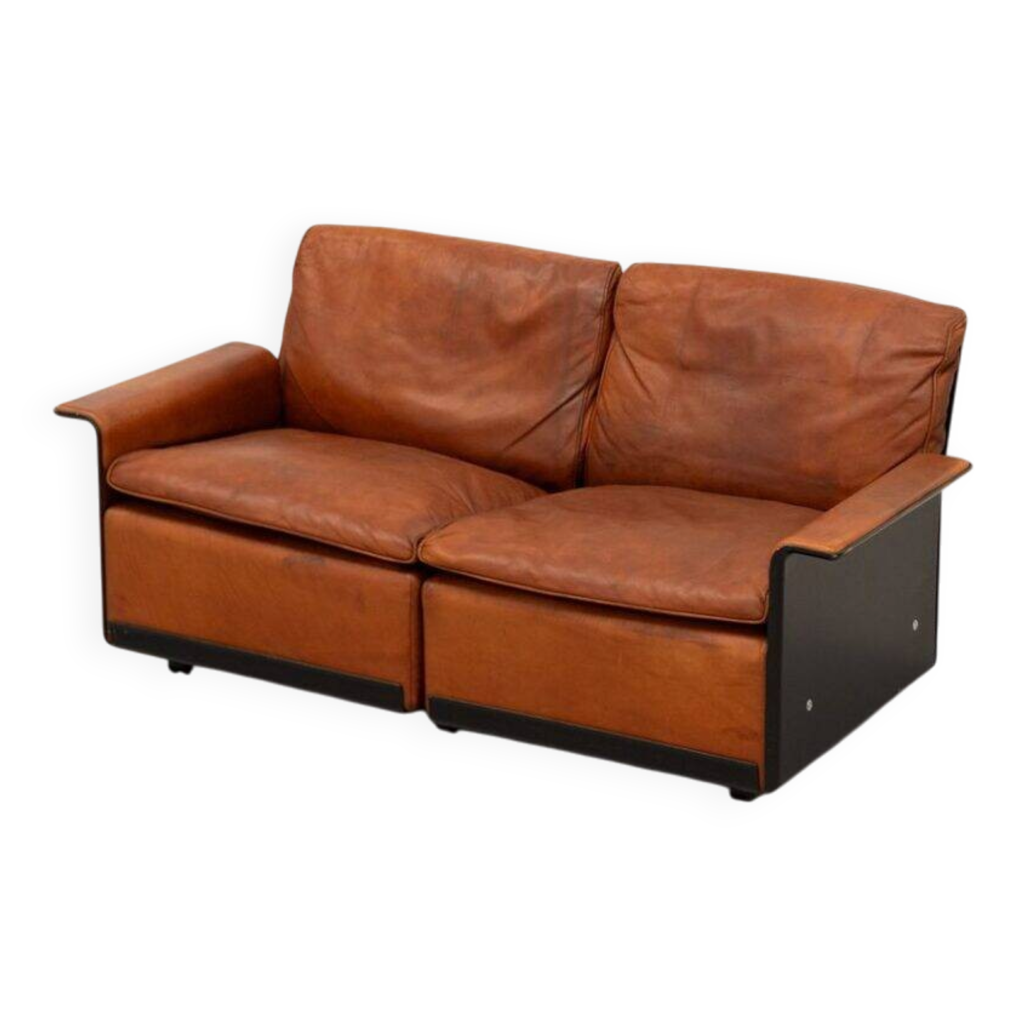 Dieter Rams Vitsoe two-seater sofa 1970s