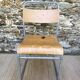 Remploy English industrial sled chairs from the 50s and 60s
