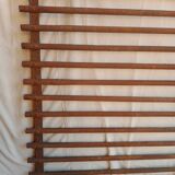 Old riveted metal gate