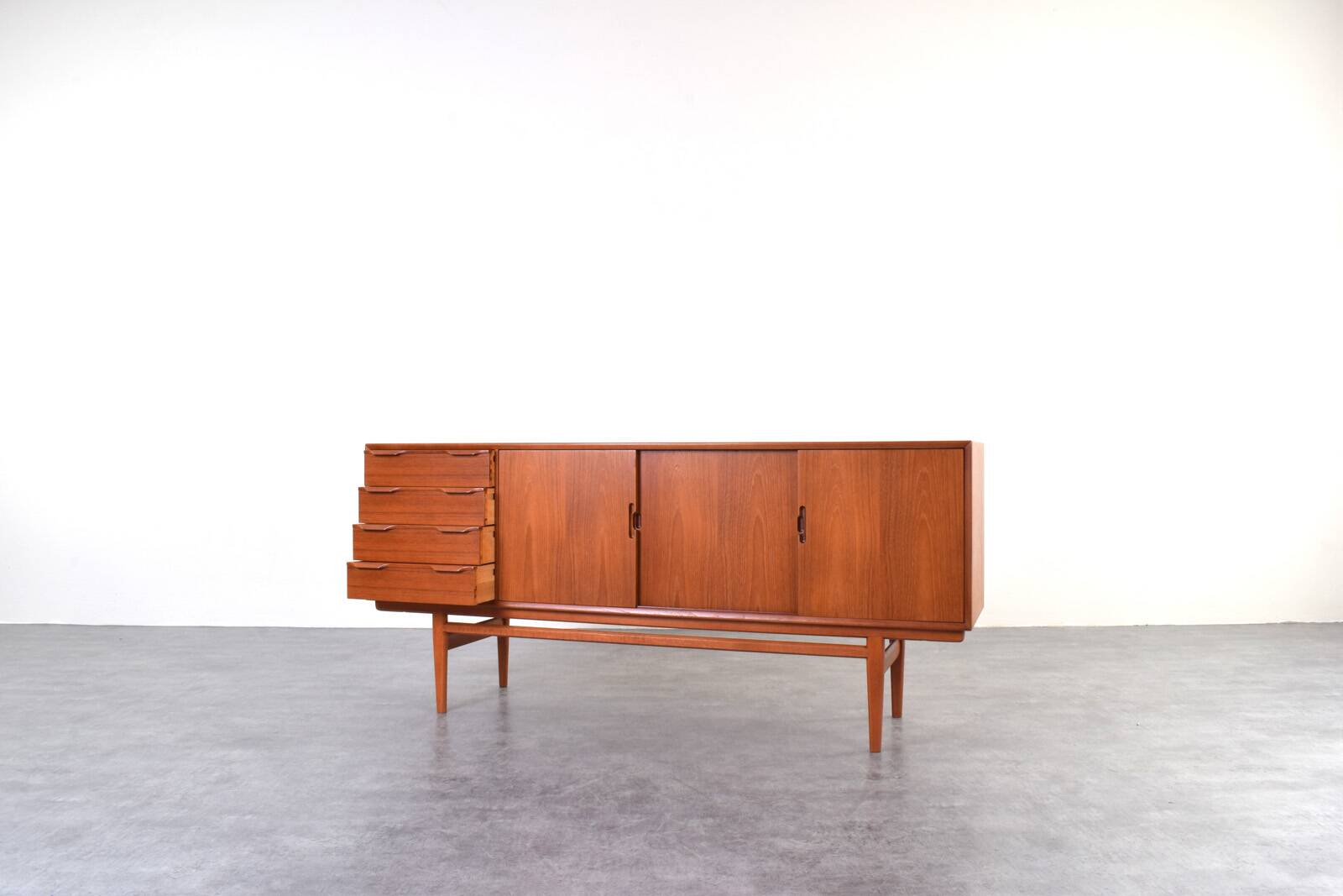 Mid-Century Danish Teak Sideboard, 1960s.