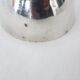 Christofle Gallia egg cup in silver metal