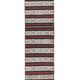 Vintage Turkish hallway rug 64x894 cm