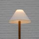Pine floor lamp Solbackens Svarveri 1970s