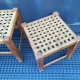 Duo of rope stools