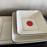 Tokyo model square service in Gien earthenware