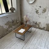 50s modernist oak coffee table