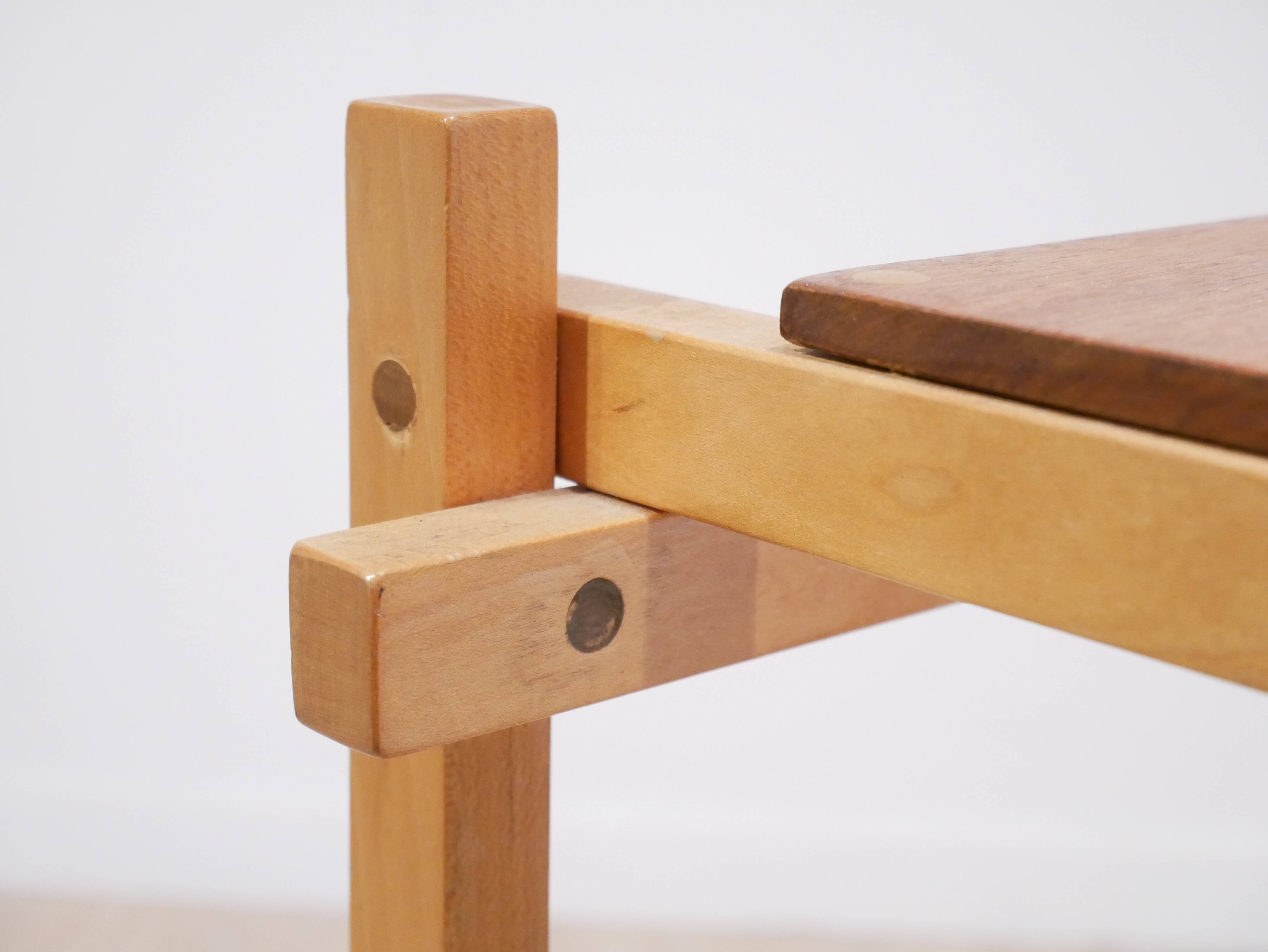Rietveld wooden high chair 1960s