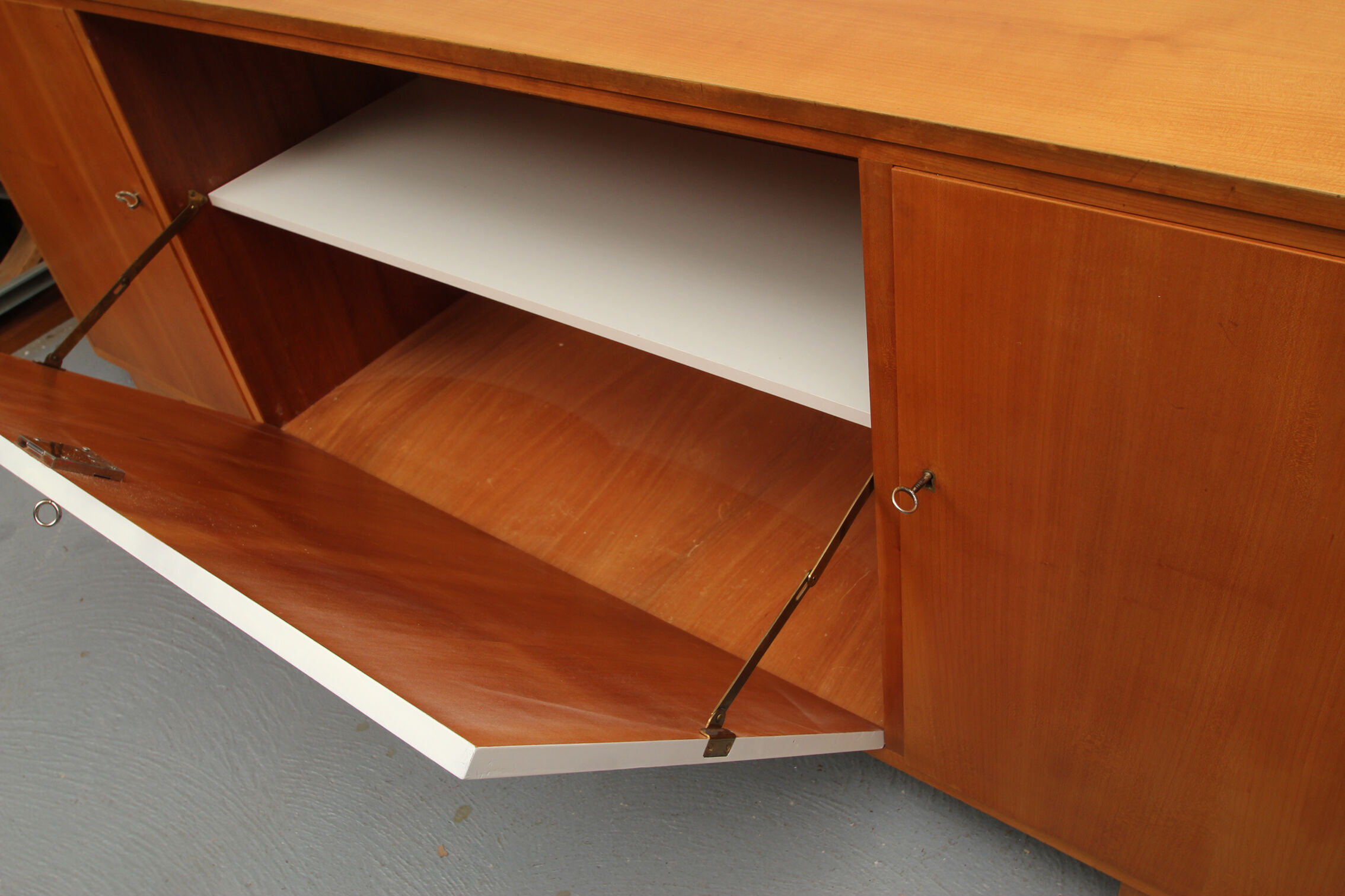 Sidebaord in cherrywood, 1950s