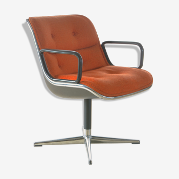 Fauteuil de bureau Charles Pollock pour Knoll