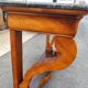 Cherry wood console table, circa 1830
