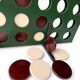 One-of-a-Kind Handmade Oversized Wooden Four-in-a-Row Game