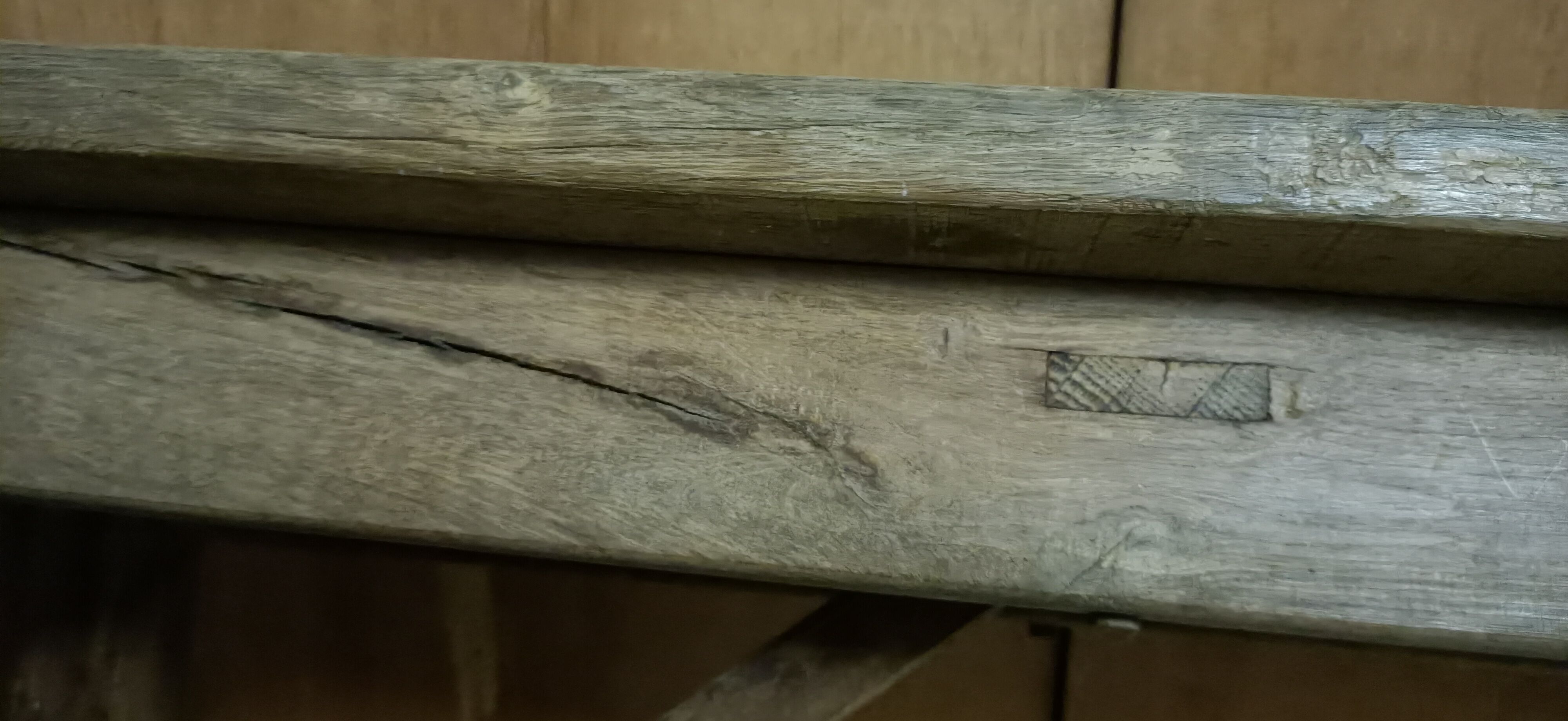 banc de ferme ancien