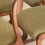 4 Baumann sleigh chairs