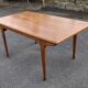 Vintage Teak dining table, "Paris TV cabinet" 1960 + extensions