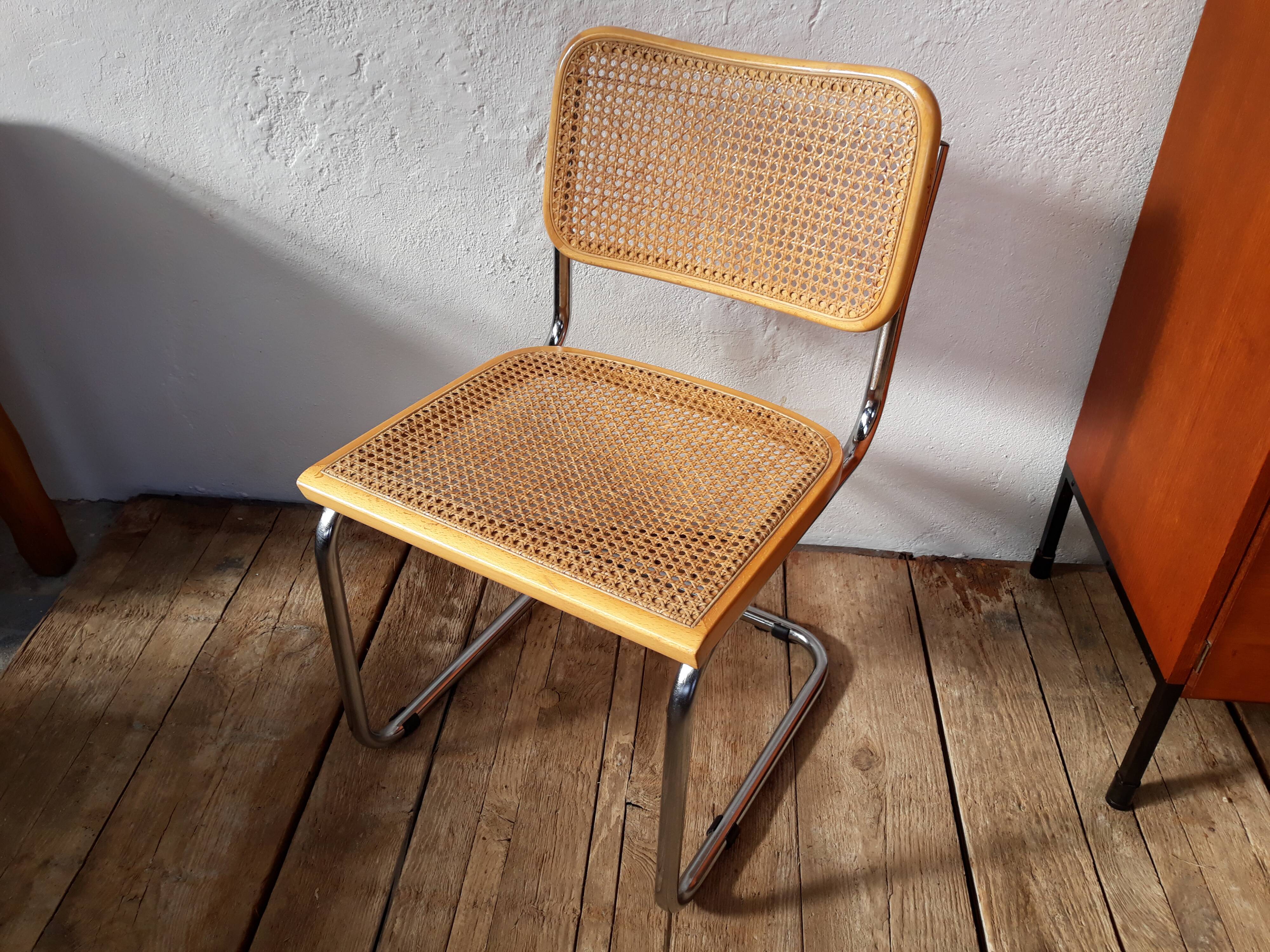 Chaise vintage Breuer B32