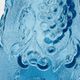 Grande bouteille vintage en verre bleu d'Empoli