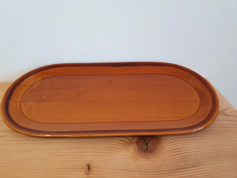 Plat en céramique St Clément vintage