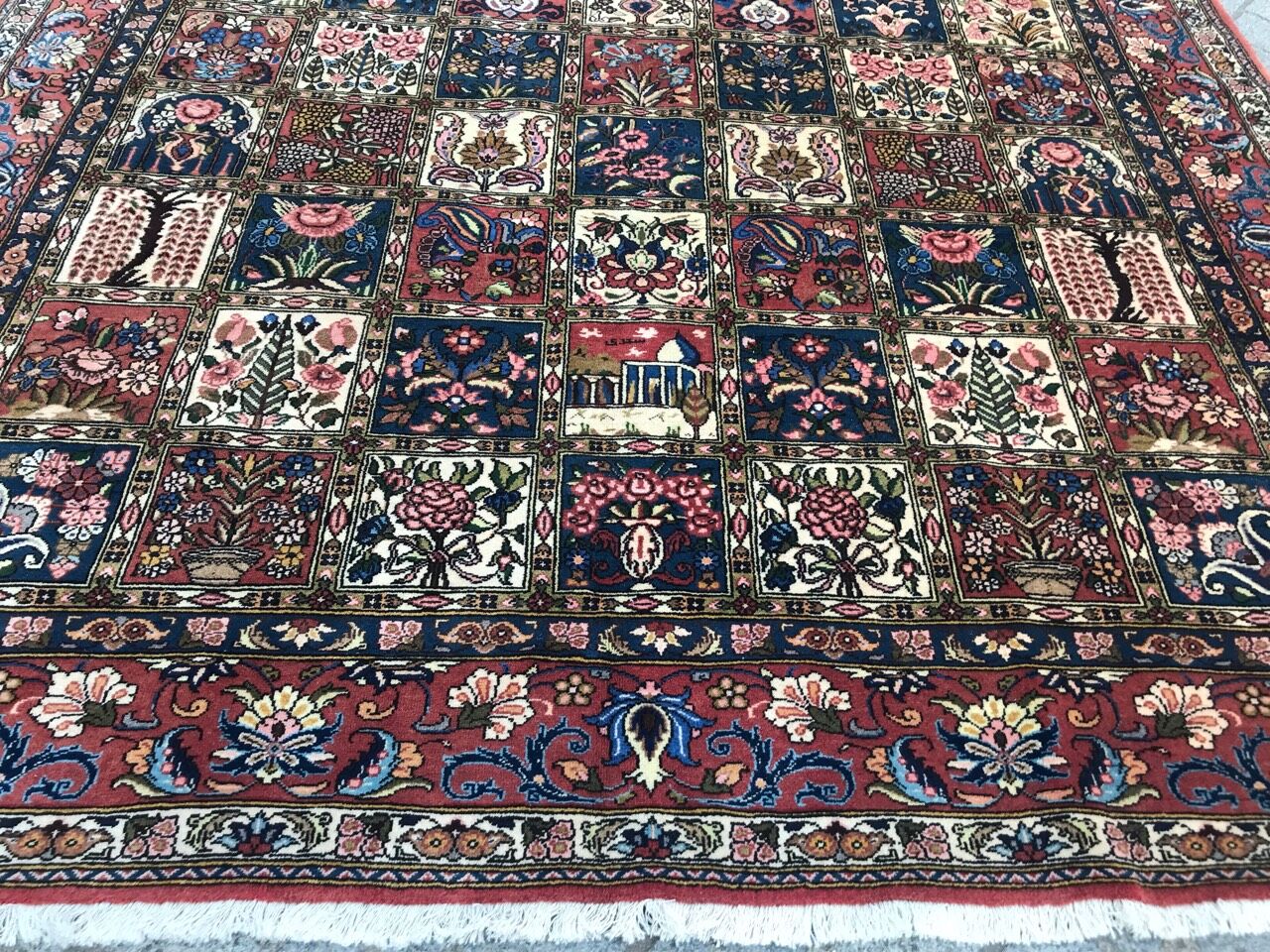 Tapis persan Bakhtiar tchaharshotor 200x300 cm
