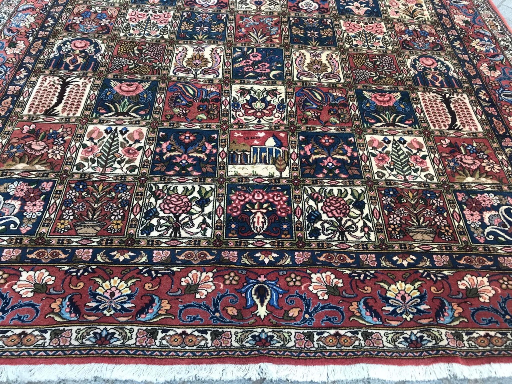 Tapis persan Bakhtiar tchaharshotor 200x300 cm