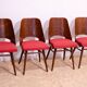 Set of 4 Dining Chairs, Radomír Hofman, 1960s