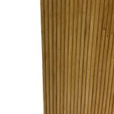 Vintage Rattan Column Planter Bamboo Bohemian Pillar '70s Rattan Mcguire