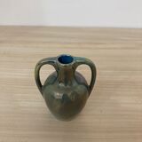 Small Vichy enamel vase