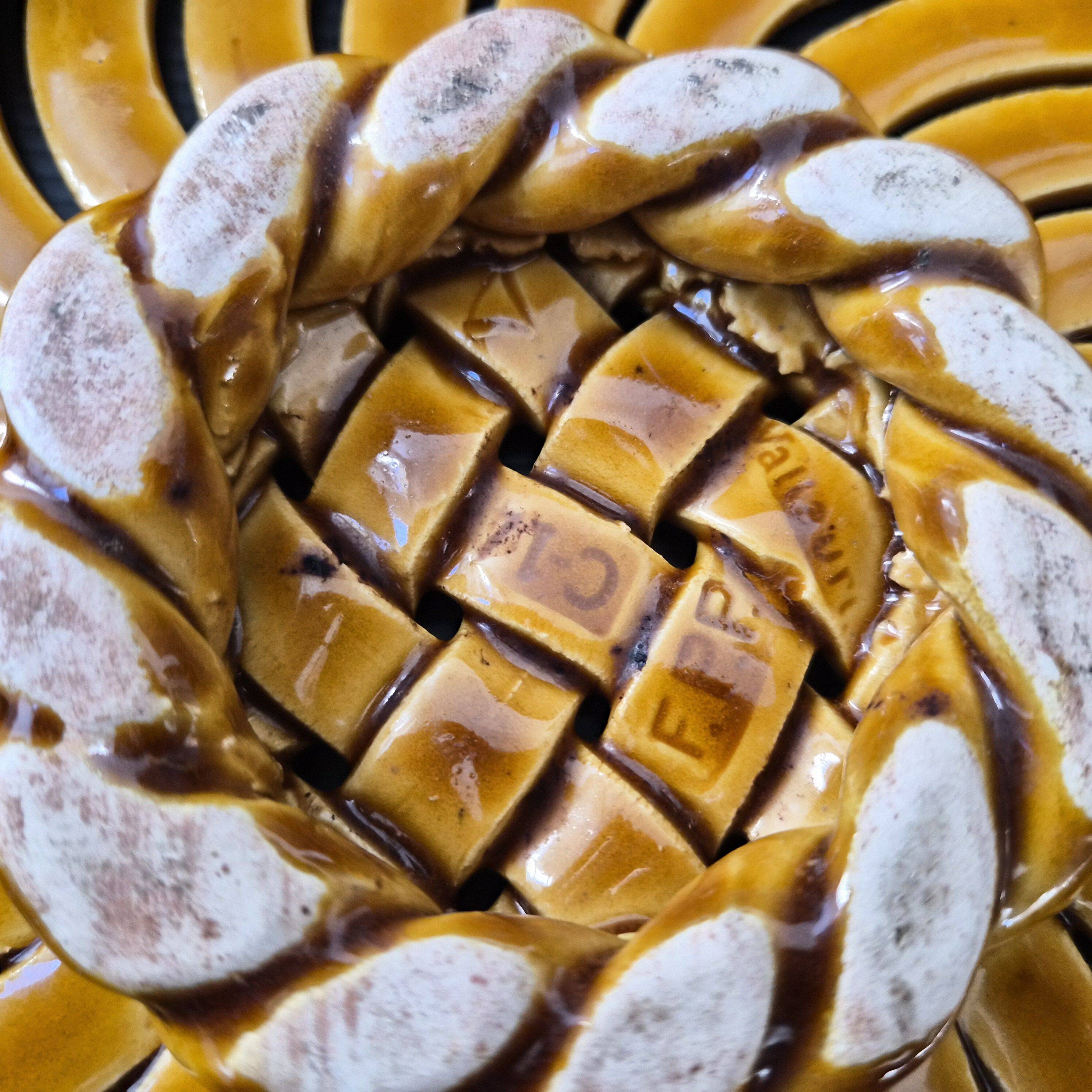 Vallauris trivets, knife holders and bottle coasters