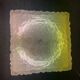 Vintage 70s square ceiling or wall light