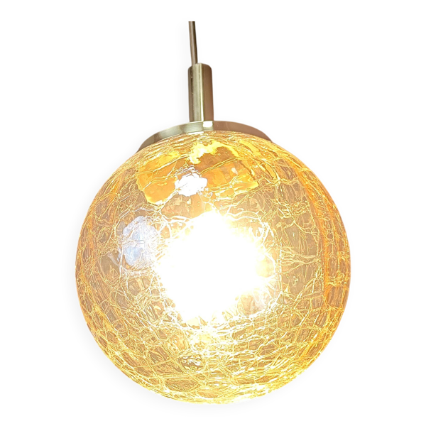 Suspension Globe de Glashütte Limburg, années 1960