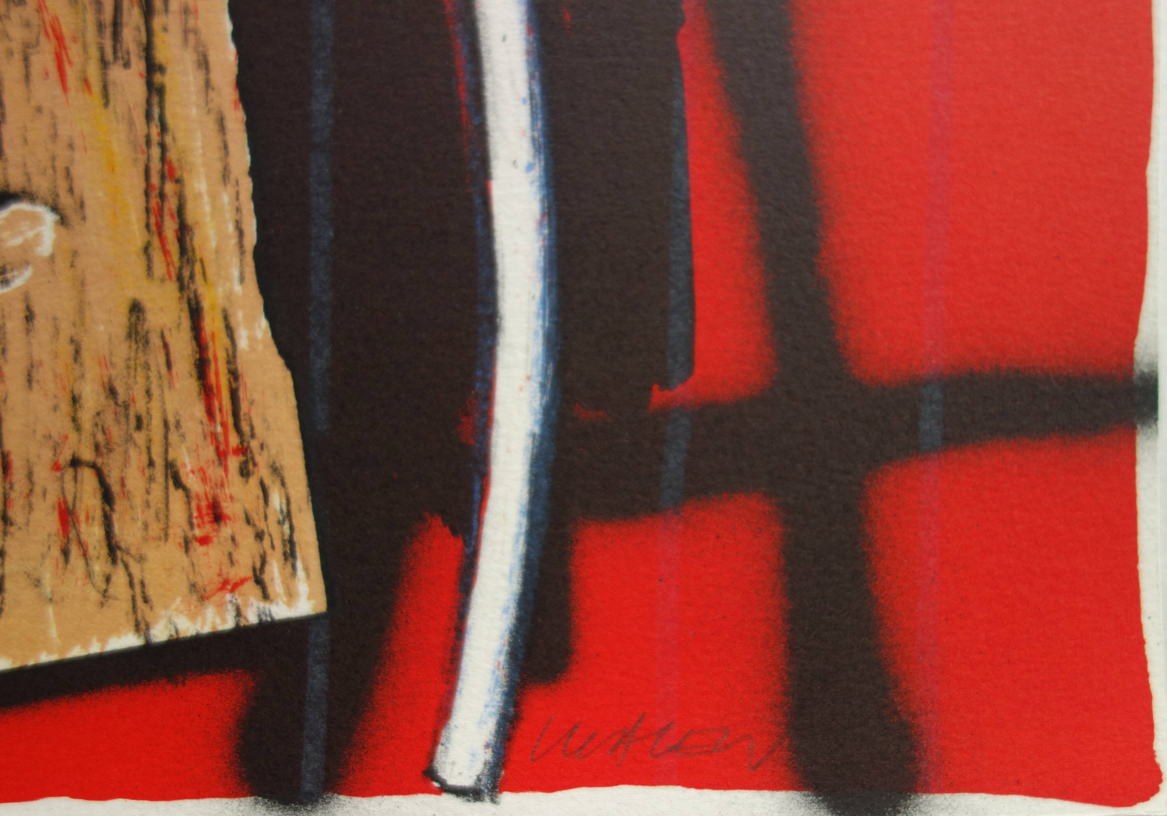 Peter KLASEN - Restricted Area - Lithographie signée au crayon