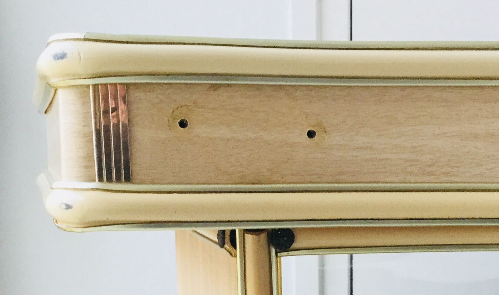 Vintage cocktail bar - formica and teak - 1970