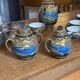 Vintage Japanese tea set, 12 cups and saucers.