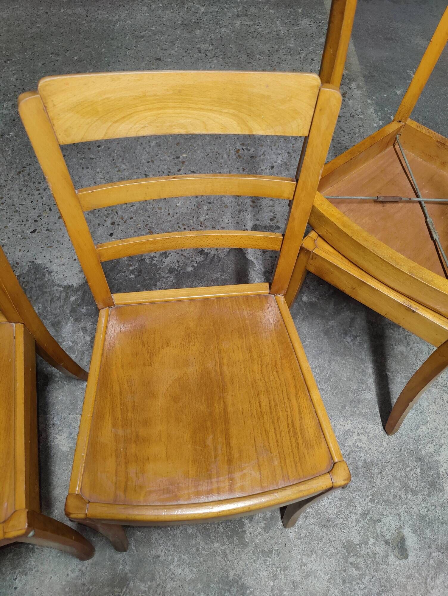 Chaises Luterma bois reconstruction