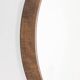 Italian design 1960s vintage Teak wood wall mirror
