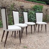 Four vintage chairs 60s
