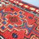 tapis velouré oriental vintage - 40cm x 62cm